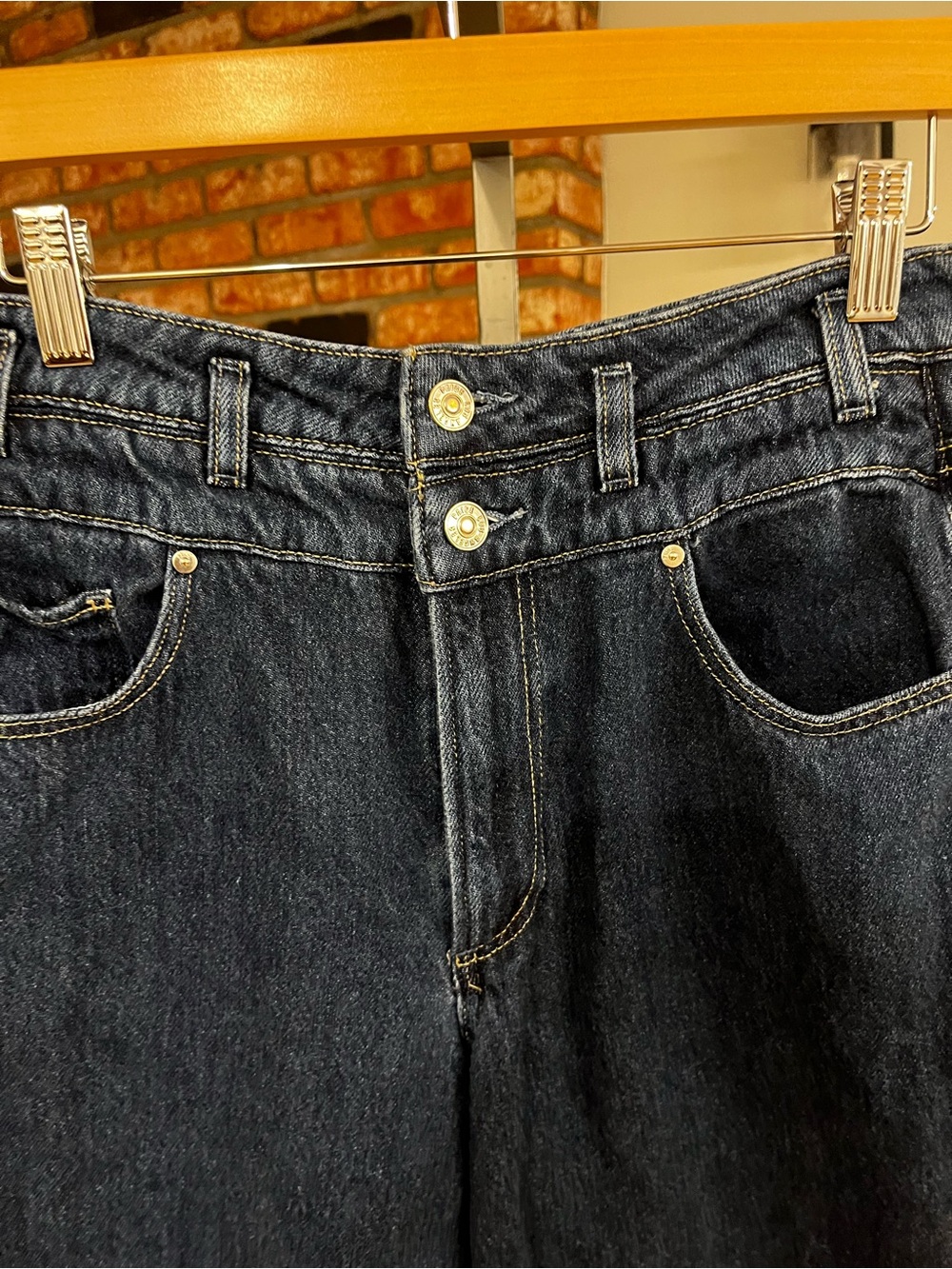 $259 PAIGE Portia Double Waistband jeans-Size 27 - Picture 6 of 8